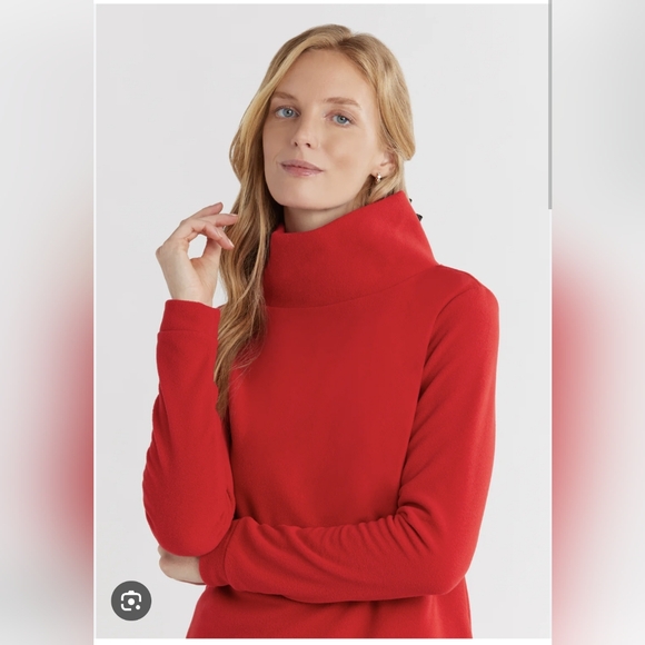 NWT Park Slope Vello Scarlet Fleece - Dudley Stephens - Picture 6 of 9